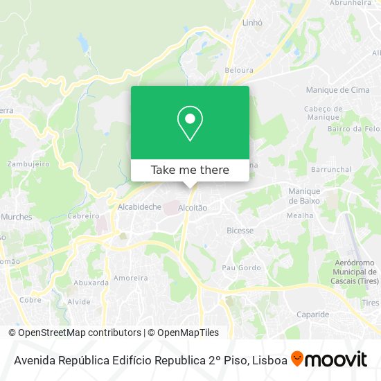 Avenida República Edifício Republica 2º Piso map