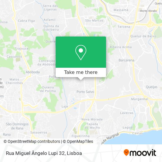 Rua Miguel Ângelo Lupi 32 map