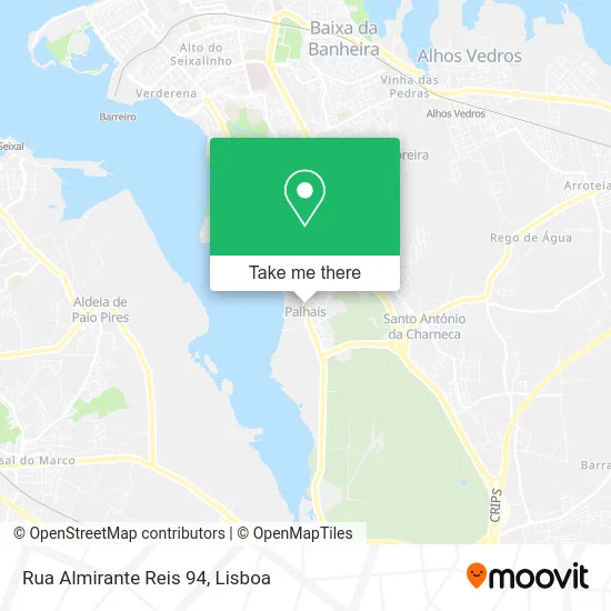 Rua Almirante Reis 94 map