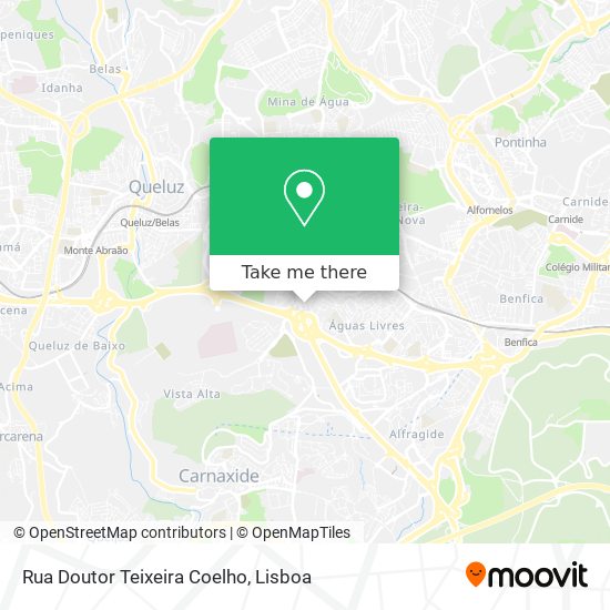 Rua Doutor Teixeira Coelho map