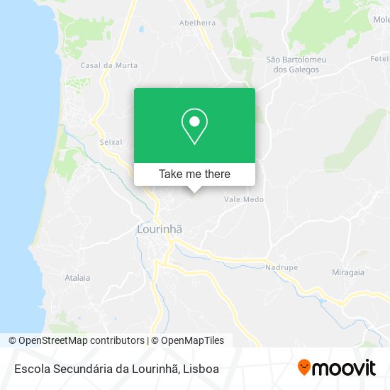 Escola Secundária da Lourinhã map