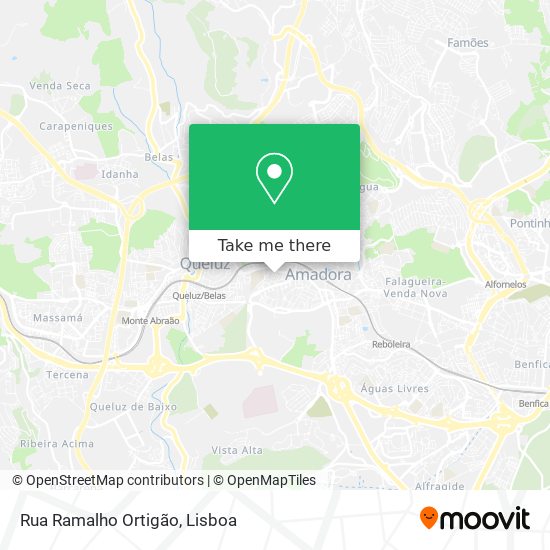 Rua Ramalho Ortigão map