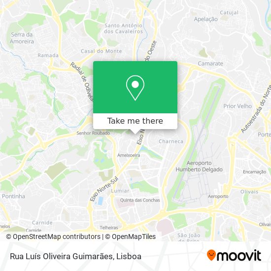 Rua Luís Oliveira Guimarães map