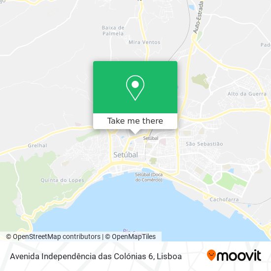 Avenida Independência das Colónias 6 map