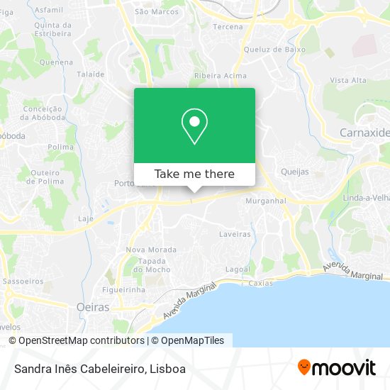 Sandra Inês Cabeleireiro map