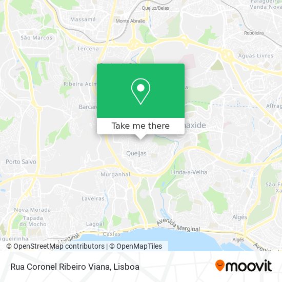Rua Coronel Ribeiro Viana map