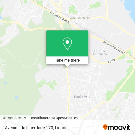 Avenida da Liberdade 173 map