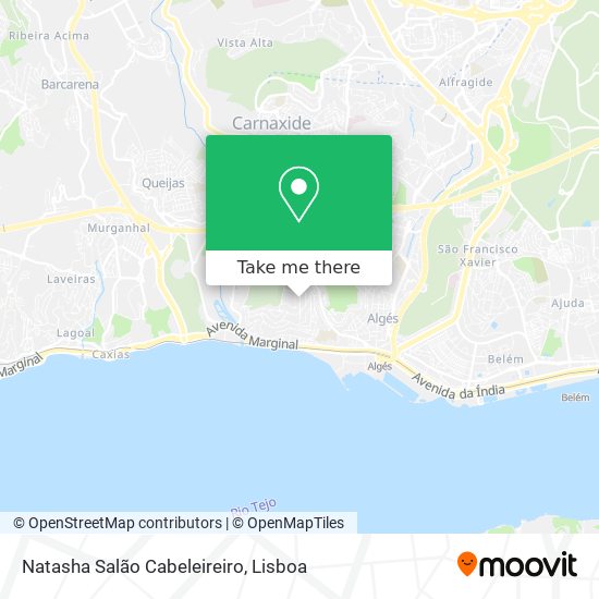 Natasha Salão Cabeleireiro map