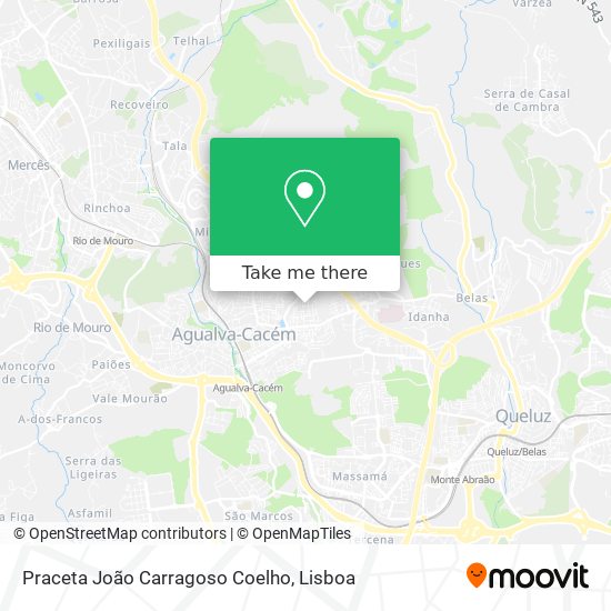 Praceta João Carragoso Coelho mapa