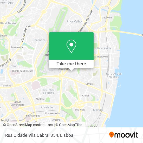 Rua Cidade Vila Cabral 354 map