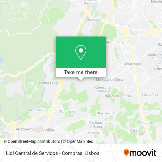 Lidl Central de Servicos - Compras map