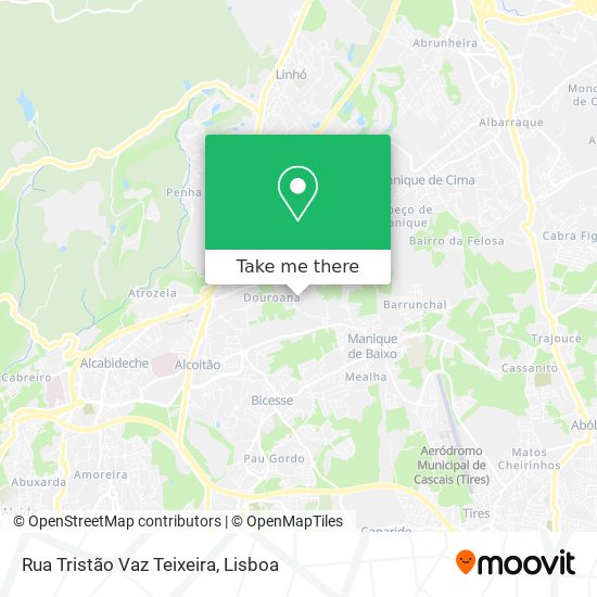 Rua Tristão Vaz Teixeira map