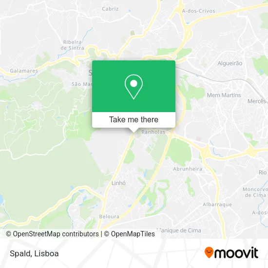 Spald map