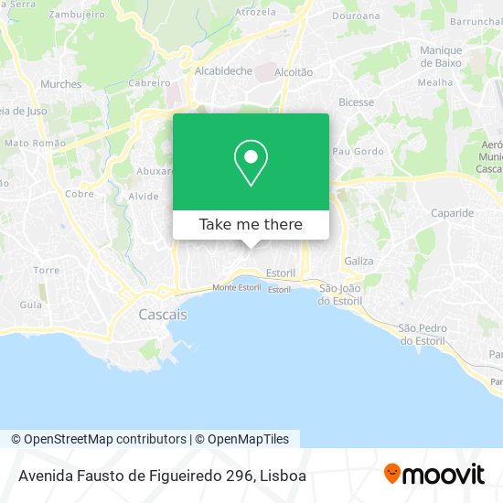 Avenida Fausto de Figueiredo 296 mapa