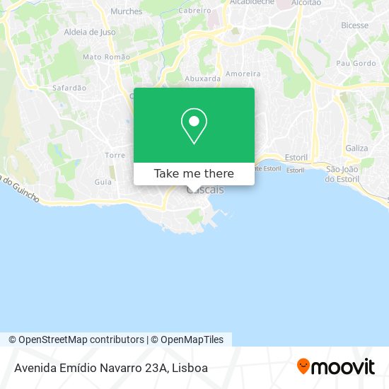 Avenida Emídio Navarro 23A map