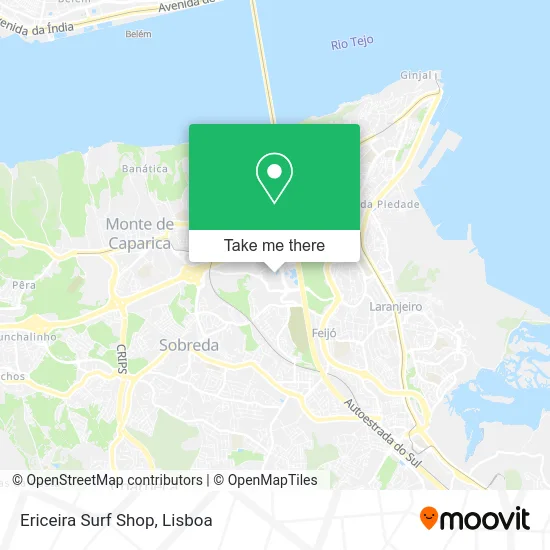 Ericeira Surf Shop map