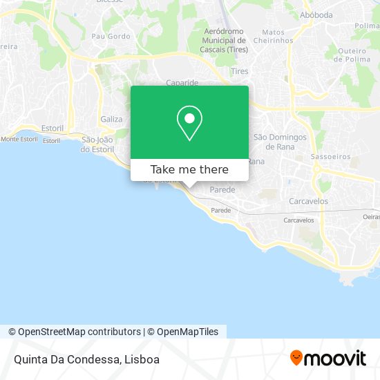 Quinta Da Condessa mapa