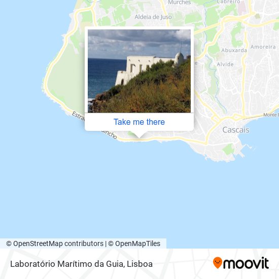 Laboratório Marítimo da Guia map