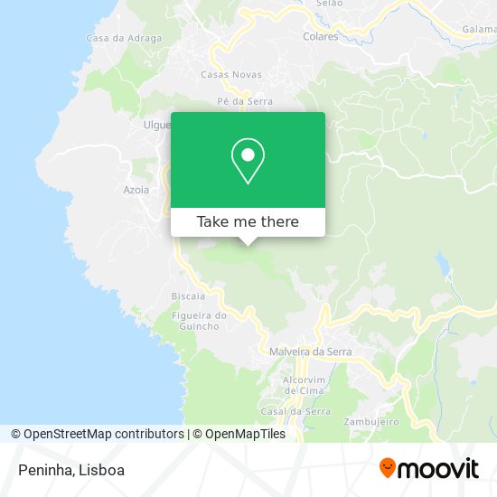 Peninha map