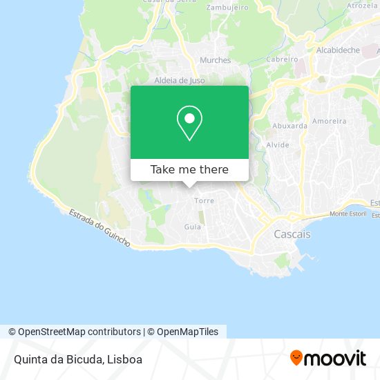 Quinta da Bicuda mapa