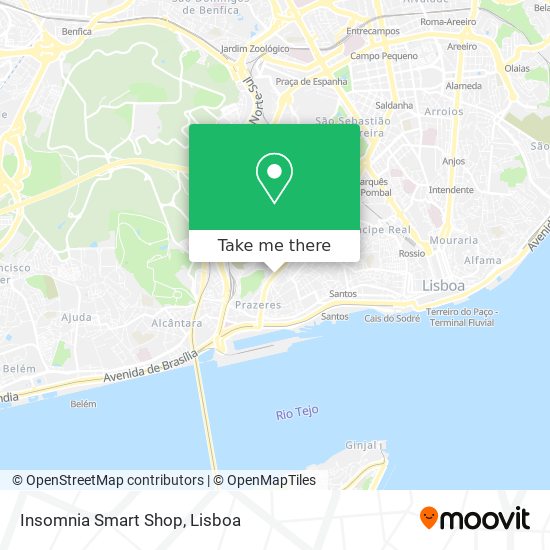 Insomnia Smart Shop map