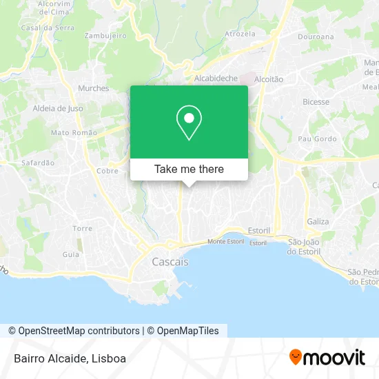 Bairro Alcaide map