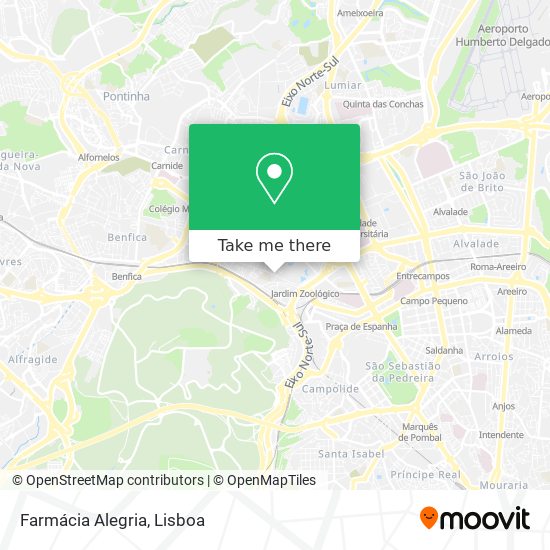 Farmácia Alegria map
