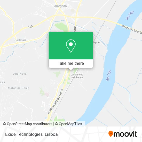 Exide Technologies map