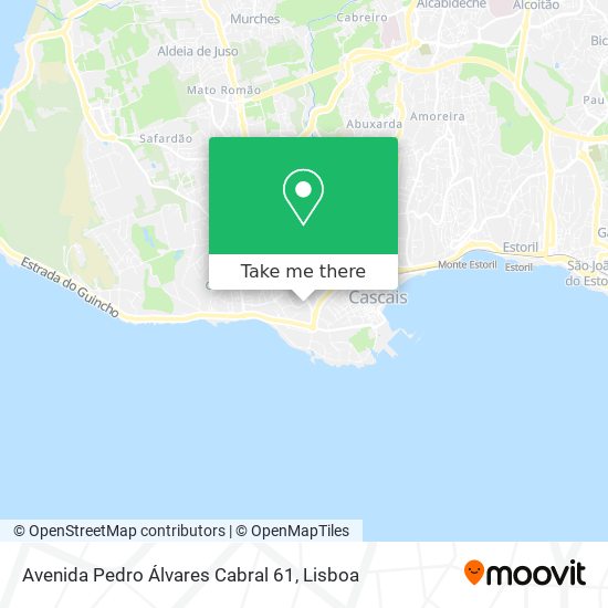 Avenida Pedro Álvares Cabral 61 map
