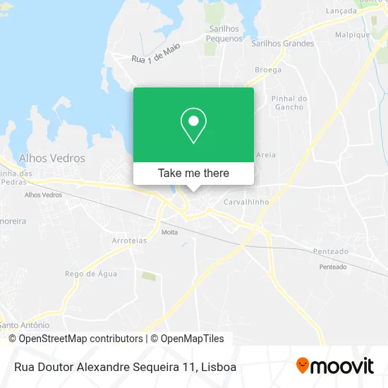 Rua Doutor Alexandre Sequeira 11 map
