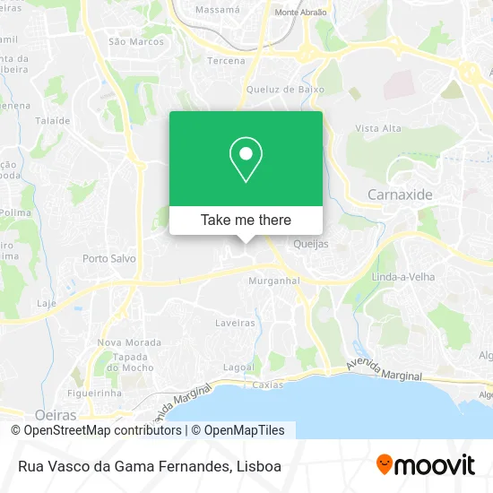 Rua Vasco da Gama Fernandes map