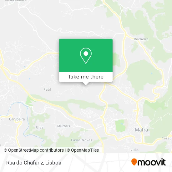 Rua do Chafariz map