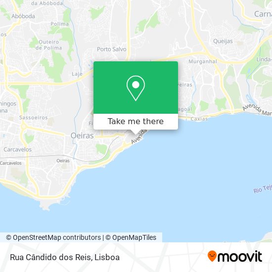 Rua Cândido dos Reis map