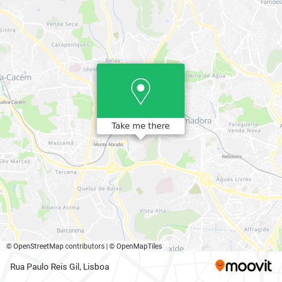 Rua Paulo Reis Gil map