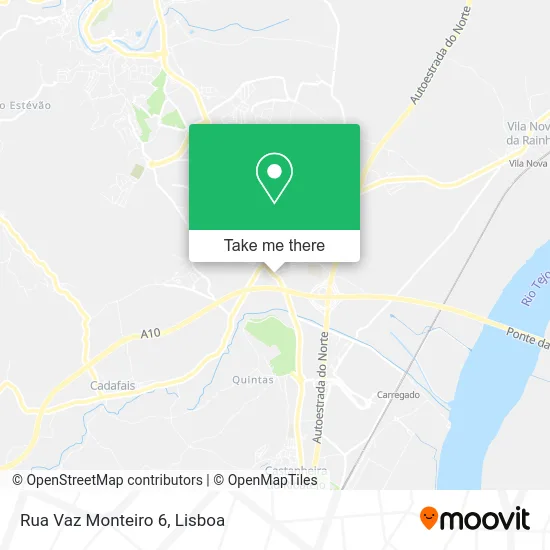 Rua Vaz Monteiro 6 map