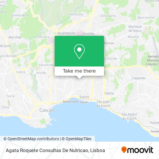 Agata Roquete Consultas De Nutricao map