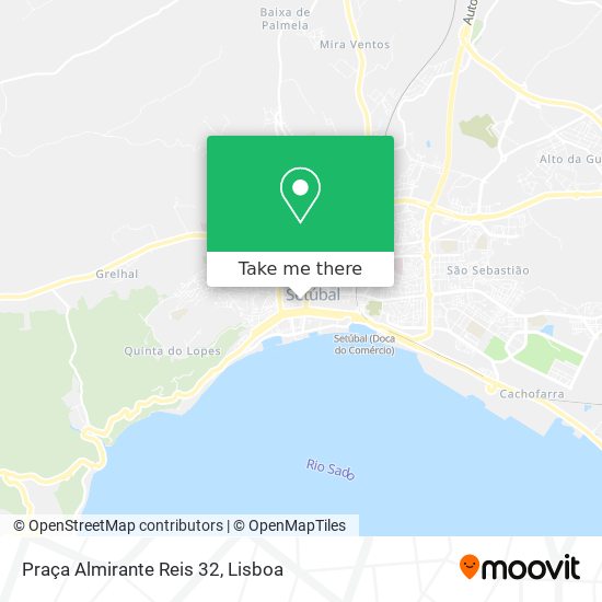 Praça Almirante Reis 32 mapa