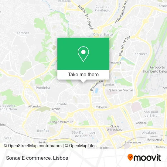 Sonae E-commerce map