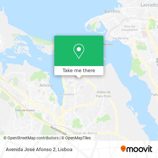 Avenida José Afonso 2 map