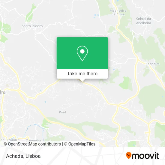 Achada map