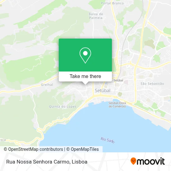 Rua Nossa Senhora Carmo map