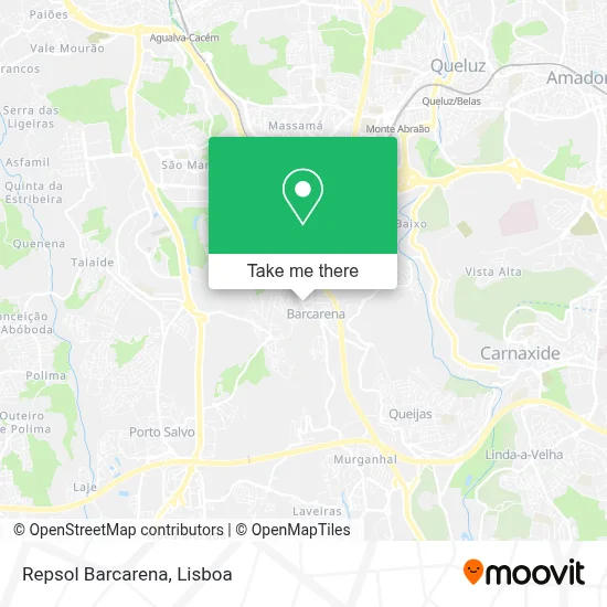 Repsol Barcarena map