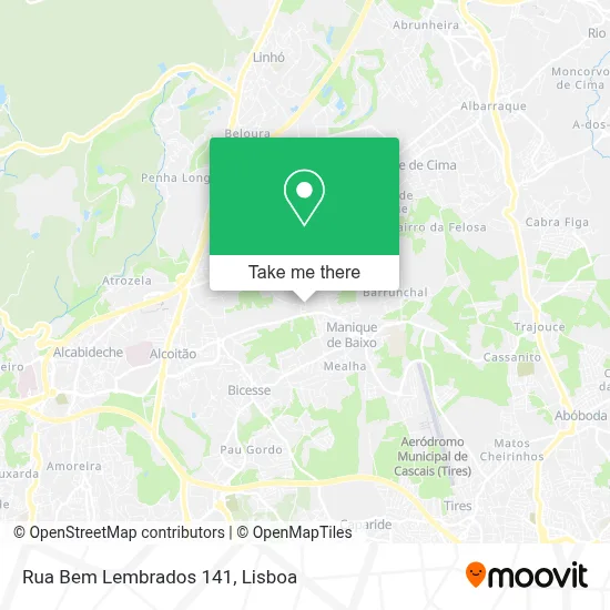 Rua Bem Lembrados 141 map