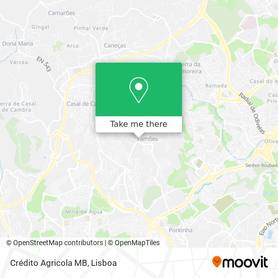 Crédito Agricola MB map