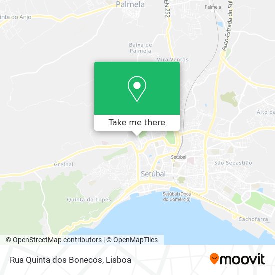 Rua Quinta dos Bonecos map