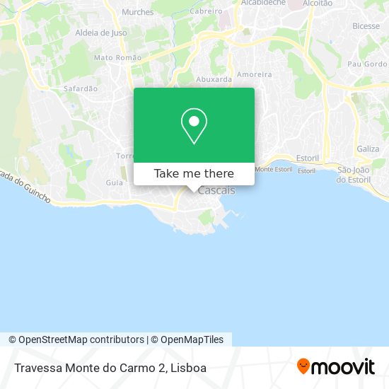 Travessa Monte do Carmo 2 map