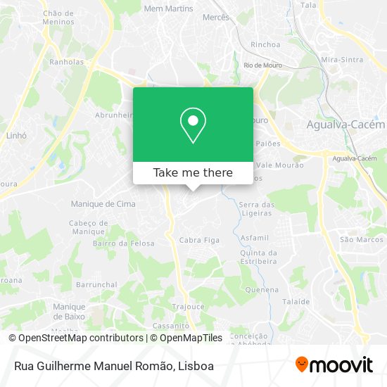 Rua Guilherme Manuel Romão map