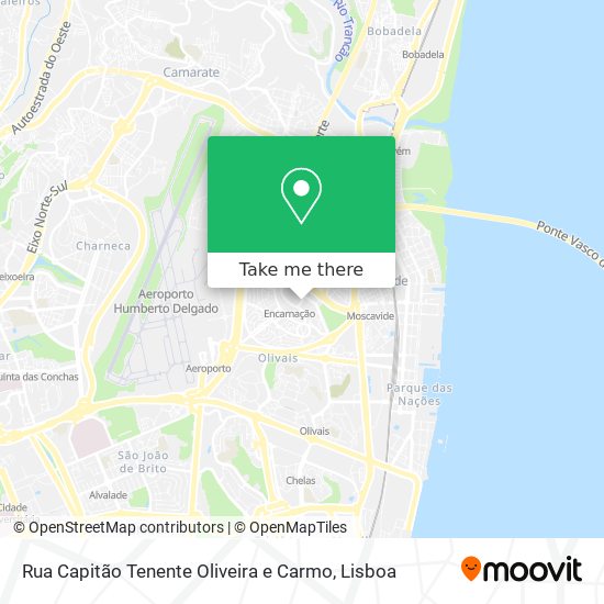 Rua Capitão Tenente Oliveira e Carmo map