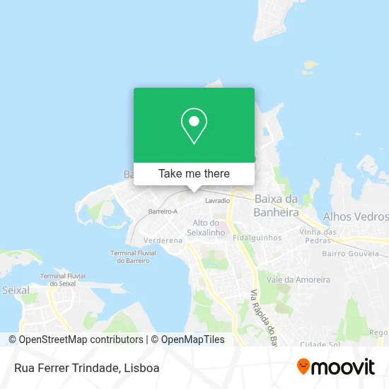 Rua Ferrer Trindade map
