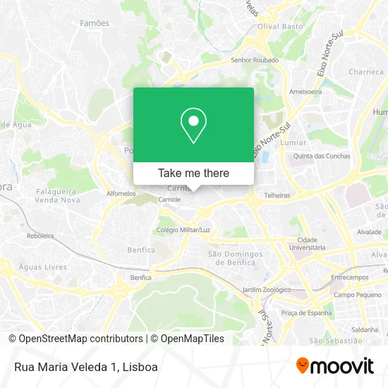 Rua Maria Veleda 1 map